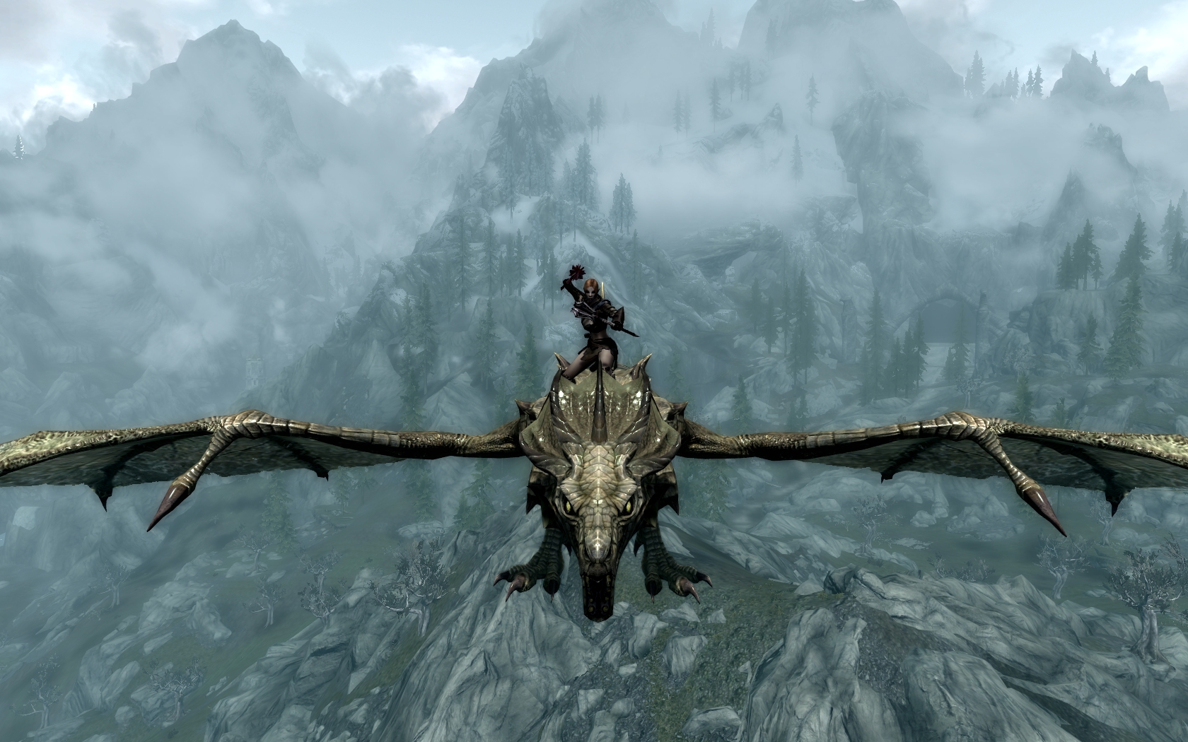 Skyrim Ride Dragon Mod